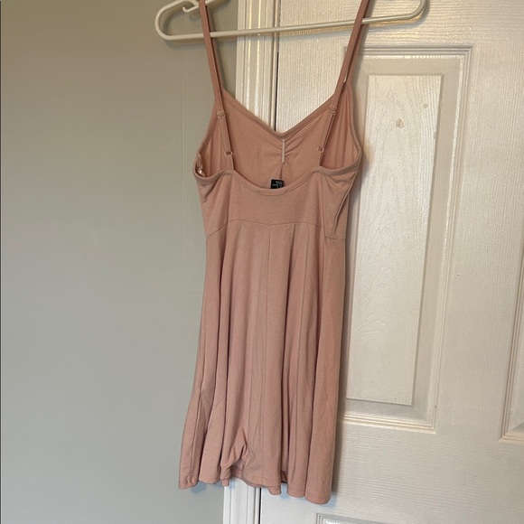 Ballet core Pink Spaghetti Strap Dress - Picture 3 of 3